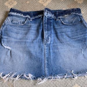 Hudson denim skirt